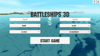 Battleships - screenshot from game
